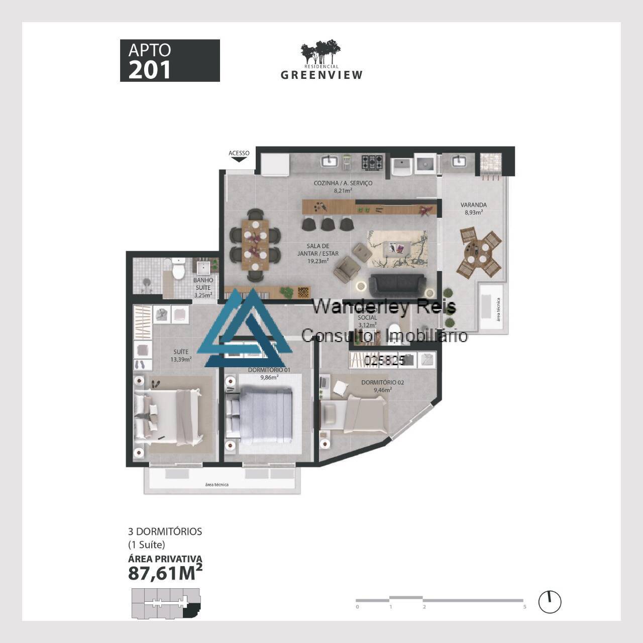 Apartamento, 2 quartos, 68 m² - Foto 6
